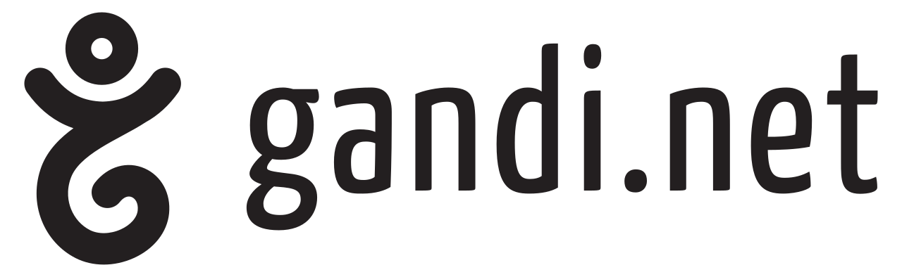 Logo de Gandi - hébergeur Français 🇫🇷
