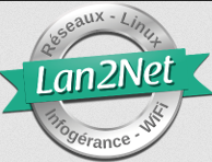 Logo de Lan2Net - hébergeur Français 🇫🇷