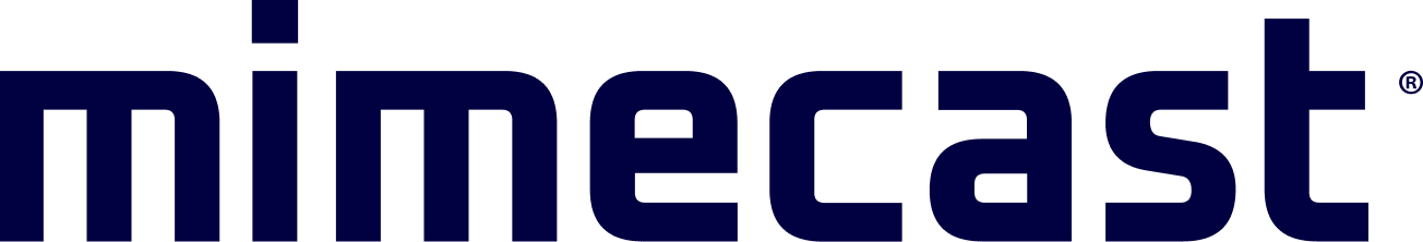 Logo de Mimecast - hébergeur Américain 🇺🇸 et européen 🇪🇺